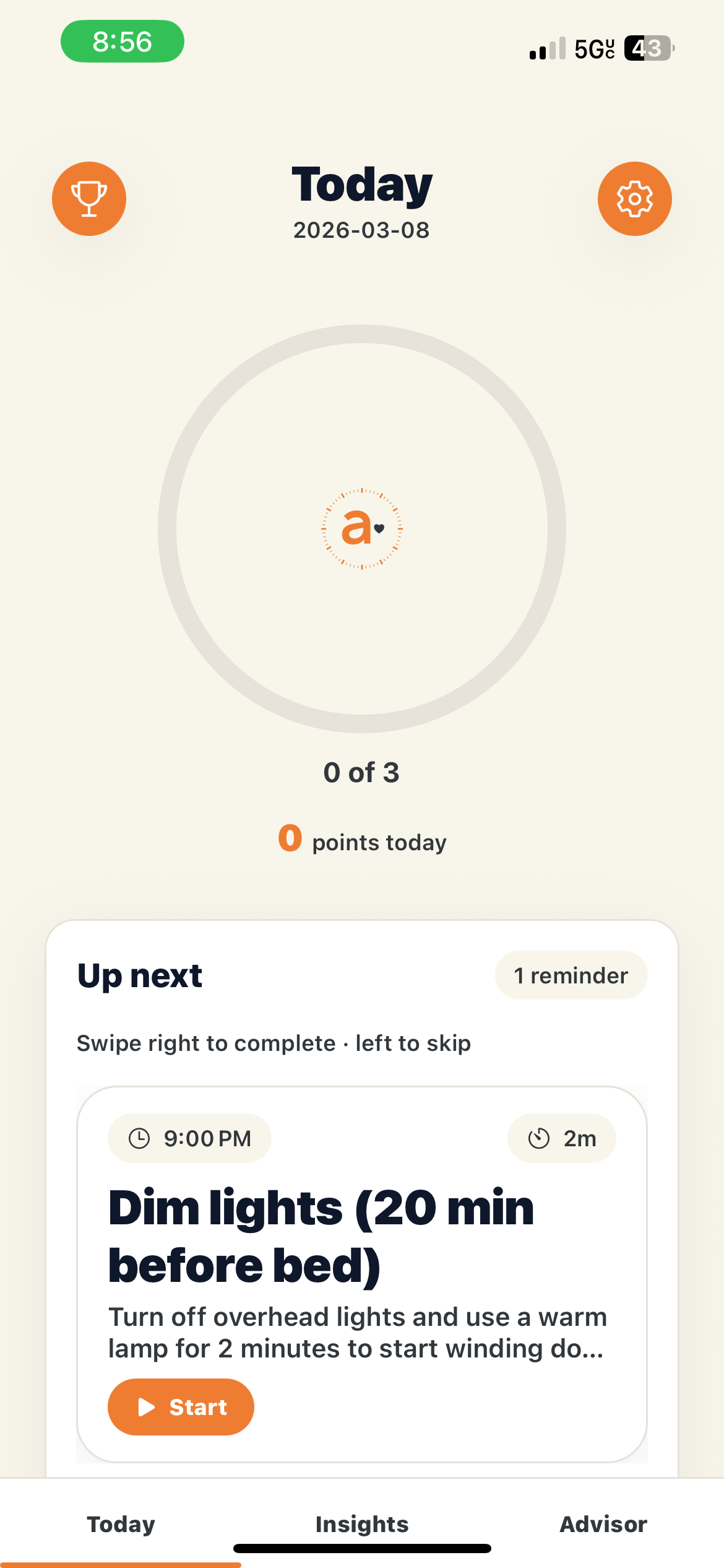Attun - Receive timed Actions